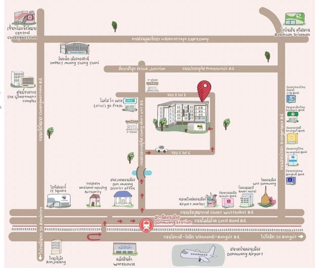 The Prima Residence - Sha Certificate Μπανγκόκ Εξωτερικό φωτογραφία